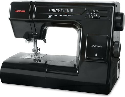 Janome Heavy Duty HD-3000 Black Edition Sewing Machine with Bonus 6 Piece Quilting Kit in Saudi Arabia