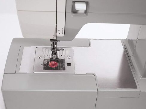 Singer | Heavy Duty 4411 Sewing Machine with 11 Built-in Stitches, Metal Frame and Stainless Steel BedPlate, Great for Sewing all Fabrics (Renewed) in Kuwait