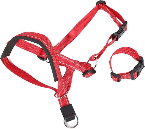 Dog Cover, Prevent Chewing Breathable Adjustable Padded Nose Bridge Headcollar Pet Muzzle for Walking (L Size(for Wrist Circumference) in Saudi Arabia