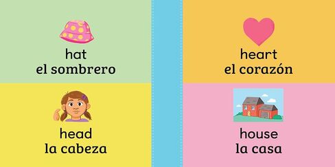 100 كلمة أولى للأطفال الصغار: بلغتين اللغة الإنجليزية: 100 primeras palabras para niños pequeños: Inglés - español bilingüe in Saudi Arabia