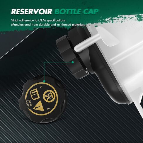 SCITOO Coolant Reservoir Bottle 8K0121403Q Coolant Overflow Tank Fits For Audi in Saudi Arabia