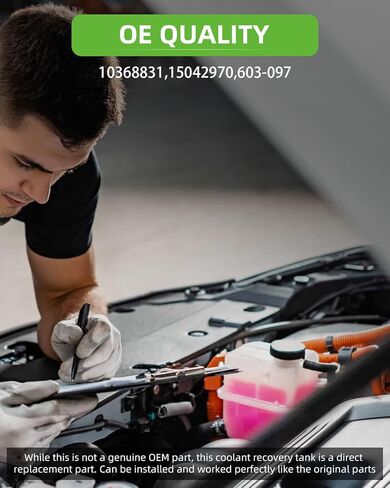 SCITOO Coolant Reservoir Bottle 8K0121403Q Coolant Overflow Tank Fits For Audi in Kuwait