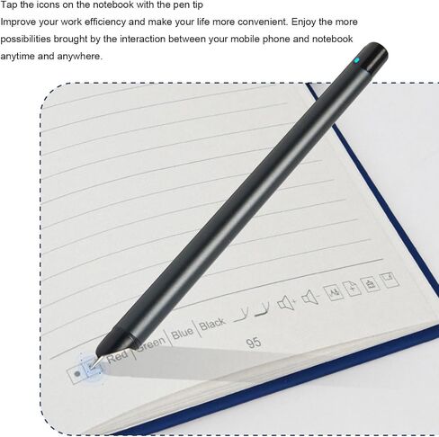 Digital Notebook with Pen, Real Time Sync for Digitizing, Electronic Writing Pad, OCR Text Recognition, Smart Writing Set for Note Taking, Digital Art and Meeting (Linen Texture Blue) in Saudi Arabia