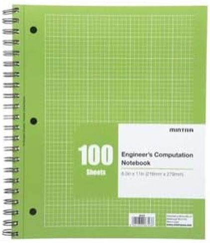 Mintra Office Engineer Notebooks and Pads (Engineer Pad ، 1 Pack) - 100 Sheets in Kuwait