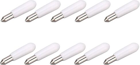 10pcs 45 درجة شفرات قطع النقطة الصلب لاستبدال آلة DIY - متوافقة مع الفرح ، صلابة عالية ، متينة ومتعددة الاستخدامات لقطع المواد السميكة in Saudi Arabia