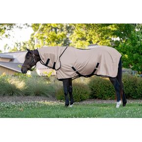 TuffRider Miller's Combo Neck Fly Sheet for Horses -Rose/Beige -81 in Saudi Arabia