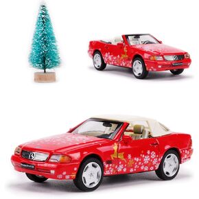 1/64 Racing Alloy Car for Mercedes Sl500 Die Cast Collection Vehicles Model Collectible Christmas Version in Kuwait