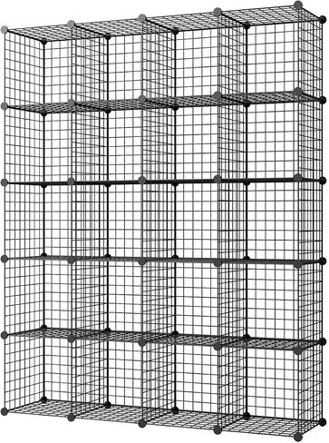 Kousi Storage Cube - 14 "X14" Cube (20 مكعبًا) مكوّنات قابلة للتكديس للتخزين in Saudi Arabia