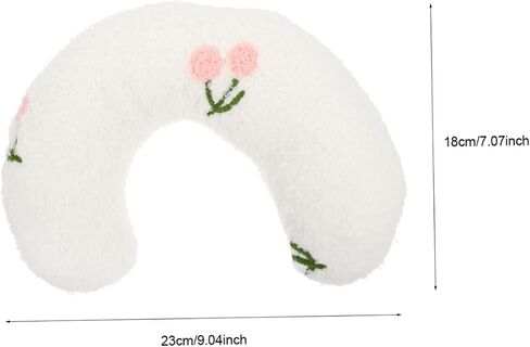 POPETPOP U Shaped Pet Neck Pillow for Puppies and Kittens Breathable Comfortable Nap Cushion for Deep Puppy Cat Sleep for Neck Protection in Saudi Arabia
