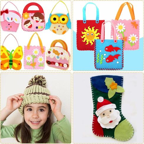 50 PCS إبر بلاستيكية للأطفال 7 سم/2.76 بوصة ملونة إبرة خياطة بلاستيكية كبيرة العيون الكروشيه إبرة النسيج إبر جراع للأطفال in Saudi Arabia