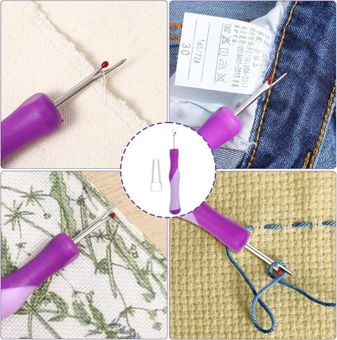 ybeaty 6 pcs التماس أمطار التماس مزيل أداة غرزة الأداة التماس ومزيل الخيط مزيل الخياطة غير الملحق لتوريد خياطة لخياطة اليدين. in Kuwait