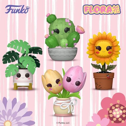 Funko Pop! Plants: Flora - Barrel Cactus Collectable Vinyl Figure - Gift Idea - Official Merchandise - Toys for Kids & Adults Fans - Model Figure for Collectors and Display in Saudi Arabia