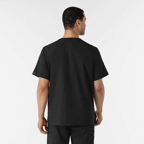 WonderWink W123 6355 Men's V-Neck Top in Kuwait