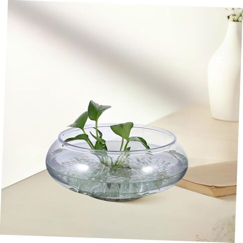 300pcs Clear Glass Pebbles Irregular Flat Marble Beads for Fish Tanks Vases and Table Decor Safe for Aquatic Pets Easy to Clean Versatile Decorative Stones in Saudi Arabia