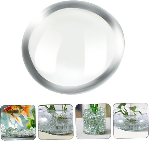 300pcs Clear Glass Pebbles Irregular Flat Marble Beads for Fish Tanks Vases and Table Decor Safe for Aquatic Pets Easy to Clean Versatile Decorative Stones in Saudi Arabia