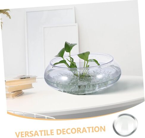 Heallily 300pcs Clear Glass Pebbles Flat Decorative Vase Filler حبات للمشاريع الحرفية للأحياء المائية والزينة المنزلية آمنة للأسماك الفريدة من السهل التنظيف in Saudi Arabia
