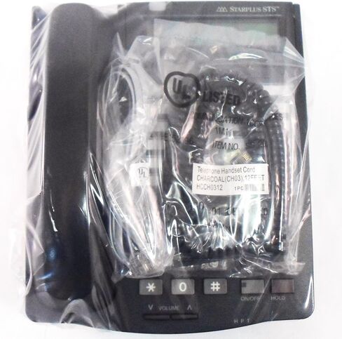 Vodavi 3515-71 Starplus STS 24 Button 3-Line LCD Display Telephone- الأسود (متجدد) in Saudi Arabia