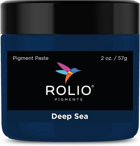 Rolio Pigment Paste ، 2oz Jar - Hunter Green ، مثالي لمشاريع الايبوكسي ، صبغة غنية للفن النابض بالحياة ، صبغة راتنج الايبوكسي ومعجون الصباغ للطلاء ، الصب ، المصبوب ، وإبداعات الحرف اليدوية DIY in Kuwait