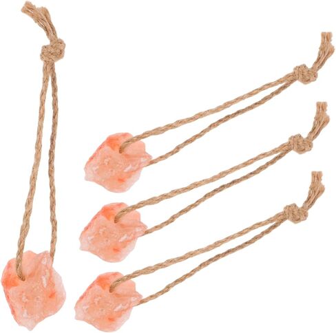 Popetpop 4pcs لعق الملح المعدني لخيول الغزلان كتل الملح للماشية لمستلزمات الماعز لسهولة الاستهلاك in Saudi Arabia