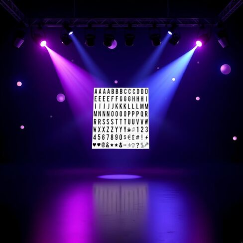 مجموعة 104pcs أسود Cinematic Lightbox استبدال مجموعة 104pcs أسود لافتات الضوء السينمائي لافتات وعلامات لوحة مربع الإشارة A4 Light Up ، لوحات العرض التقديمي 65.4x35mm (لم يتم تضمين مربع مصباح LED) in Saudi Arabia