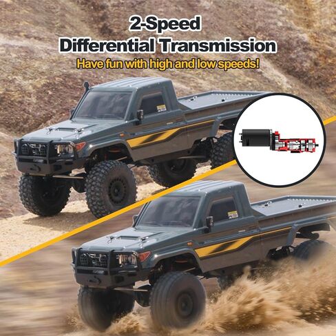 ykhobby 1/10 RC Crawler YK41011 4x4 Rock Crawler RTR (يأتي مع كل ما هو مطلوب للتشغيل)-يصرخ in Kuwait