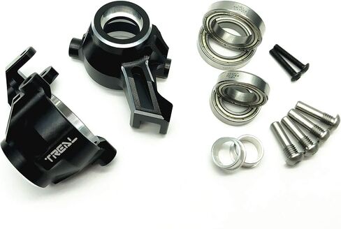 TREAL BRIKELS ARMS Set CNC BILLET Aluminium 7075 for MAXX 1:10 RCROADES (RED) in Saudi Arabia
