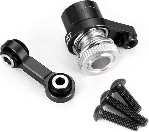 توجيه الرابط الثابت الألومنيوم مع ذراع 25T مؤازرة لـ TRA-XXAS MINI MAXX 2S XRT 1/16 RC CAR Parts (RED) in Kuwait