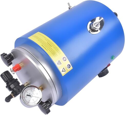 Getanye 500W Wax Casting Machine Round Wax Injector 5.5lbs 2.5L Wax Melting Furnace Jewelry Casting Tools Adjustable TEM 30℃-110℃ Round Barrel Mold Casting Wax Injection Machine 110V(Without Base) in Saudi Arabia