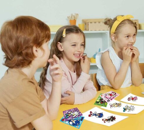 TQDGTOY Make-a-face Stickers Sheets Make Your Own Stickers,Mixed & Matched with 6 Designed Characters(4 of Each) for Party Favors Supplies, Reward, Decor, Gift Idea in Saudi Arabia