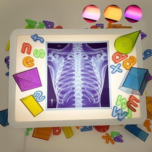 LED Light Box | Light Table for Kids | Light Table for Classroom | Light Up Sensory Table 3 Modes(Blue Lightbox Only) in Saudi Arabia