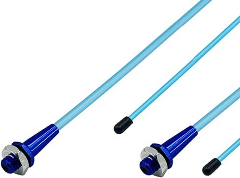 2pcs قارب RC قارب البلاستيك الأنبوب قاعدة أنبوب مع قاعدة هوائي الألومنيوم M6 وقبعة ل RC سفينة قارب شاحنة DIY إكسسوارات بناء القوارب (الأخضر ، طول 320 مم) in Saudi Arabia