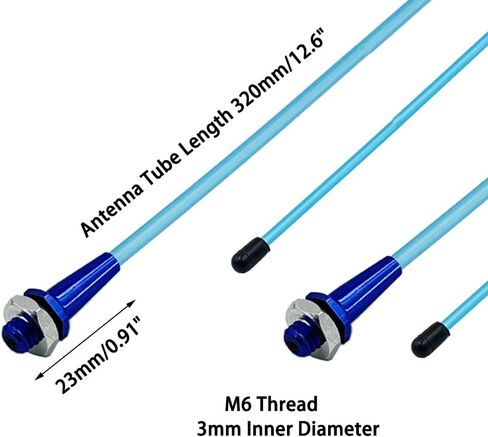 2pcs قارب RC قارب البلاستيك الأنبوب قاعدة أنبوب مع قاعدة هوائي الألومنيوم M6 وقبعة ل RC سفينة قارب شاحنة DIY إكسسوارات بناء القوارب (الأخضر ، طول 320 مم) in Saudi Arabia