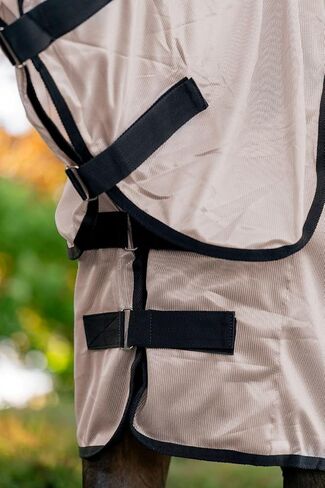 TuffRider Miller's Combo Neck Fly Sheet for Horses -Rose/Beige -81 in Saudi Arabia