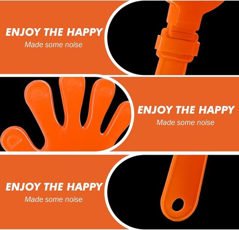 20 PCS Hand Clappers Noisemakers 7.5 بوصة Clappers Noisemakers Clappers Hand Clappers for Anmides Game Football Events Heaits Foolies Football Football Football (Blue and White) in Kuwait
