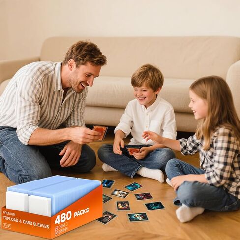 120 Sleeves ، 3 "× 4" TOPLOAD للبطاقات ، حماة بطاقات البيسبول البلاستيكية الصلبة ، حاملي بطاقات تداول الصلبة الصلبة الصلبة للبيسبول ، كرة القدم ، البطاقات الرياضية in Kuwait