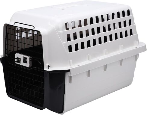 Asixxsix Dog Crate, Cats Pet Travel Carrier, Portable Dog Carriers & Crates for Small Dogs, Pull Out, Ventilated Design, Easy Assembly, 20.08x14.96x13.39 in, for Home and Travel in Saudi Arabia