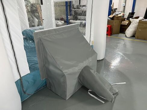 Gorillaspro 2024 Deletable Paint Booth Mini Air Draft Connetion Device لـ (براءة اختراع) - جذع الفيل ينطبق فقط على Gorillaspro Prov2 in Kuwait