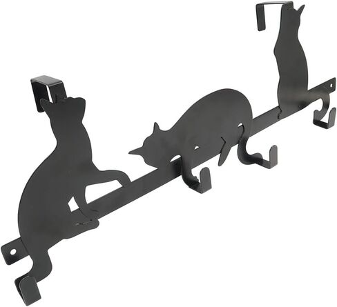 Evelots Over The Door Hooks for Wide Doors, 2 Pack Heavy Duty White Rubber Coated Metal Door Hanger Hook for Hanging Clothes, Towels, Coats, Hats in Bathroom, Bedroom, or Office in Kuwait