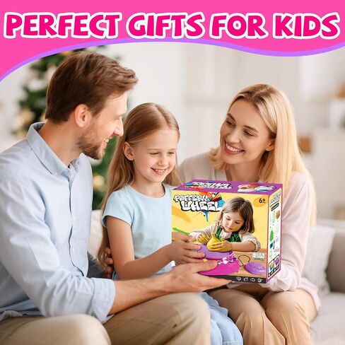 Vinkp Pottery Wheel for Kids - Complete Pottery Painting Kit Arts and Markes for Kids Ages 8-12 with Air Clay Art Supplies for Girls Boys Toys Histricl Hisports for 6 7 8 9 10 11 12 - Pink in Saudi Arabia