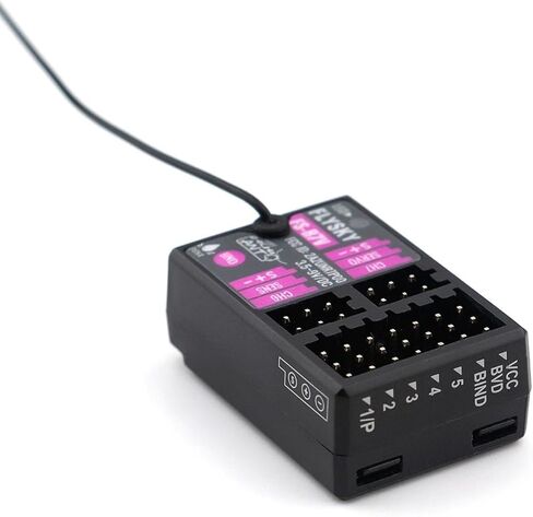 Flysky FS-R7V 7CH 2.4G Receiver - PPM/IBUS Output Compatible with Remote Control Cars & Boats, Reliable 2.4GHz Signal, Easy Integration in Saudi Arabia