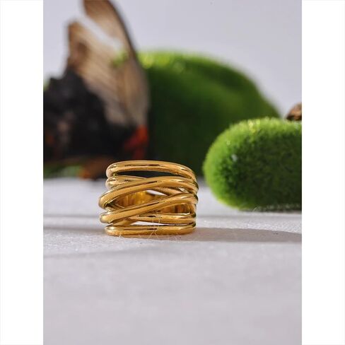 Geometric Wide Golden Ring (6) in Saudi Arabia