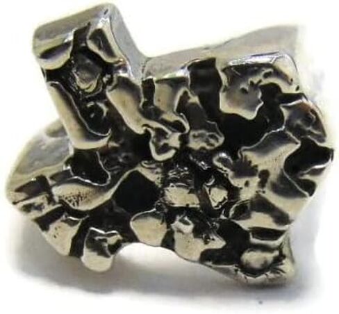Texas Nugget Men's Ring.925 Sterling Silver !! (10) in Saudi Arabia