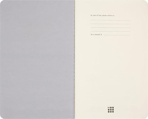 نسخة محدودة Moleskine Limited NASA "سطح القمر" المحكم ومجلة Cahier Plain Cahier ، كبيرة (5 "× 8.25") ، رمادي فاتح ، 176 صفحة in Kuwait