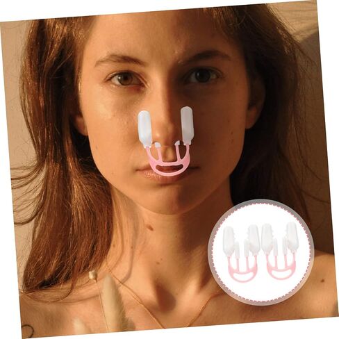 2pcs سيليكون أنف الأنسج مقطع للنساء جسر أنف جسر جسر غير متطفلة لرفع وتشكيل أنف متدلي الاستخدام يوميا الاستخدام in Saudi Arabia