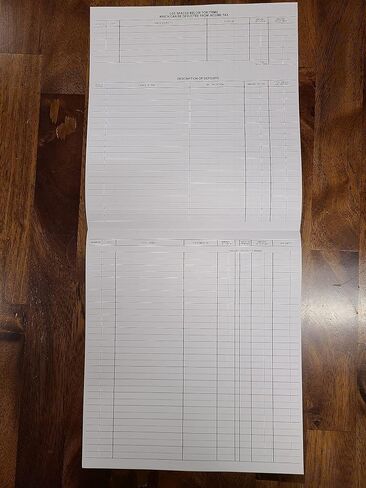Check Desk Registers, Size 8 1/2" x 9 1/4", Executive Business Deskbook Large Format Check Transaction Registers (5 Registers) in Saudi Arabia