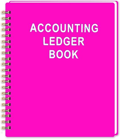 Accounting Ledger Book, Check Registers for Personal Checkbook, 8.5" × 6.5", Blank Ledger Transaction Registers for Personal or Business Bank, Saving Account, Deposit and Credit Card, Thick Paper in Kuwait