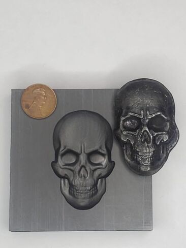 Skull 3D Graphite Mold in Saudi Arabia