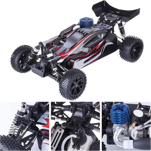 1/10 75KM/H RC High-Speed Drift Racing Car, VRX RH1006 2.4G 4WD Electric Off-Road Truck Model, Creative Vehicle Toys for Adults in Saudi Arabia