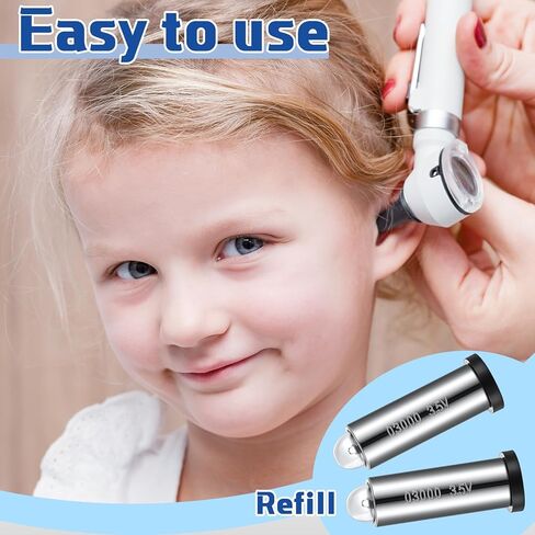 Halogen Replacement Bulbs Compatible with Welch Allyn, 3.5v Lamp 06500-u Otoscope Lamp (4 Pcs) in Kuwait