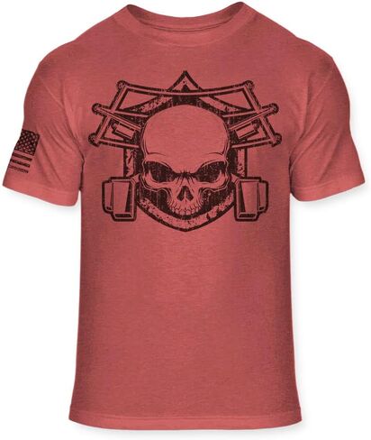 Lineman Skull Shirt - Electrical Power Line Worker Crossbones Tee - A157 in Saudi Arabia
